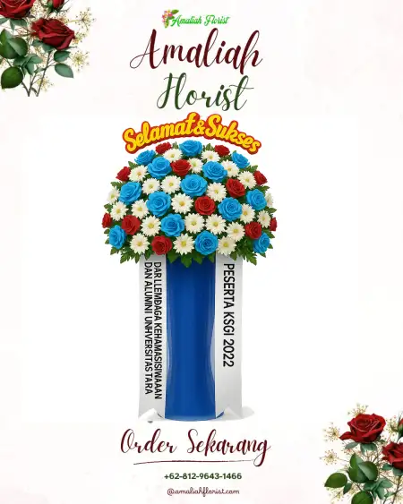Standing Flowers Gedung Pemerintahan Kota Depok